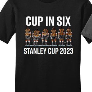 Vegas Golden Knights (VGK) Stanley Cup Champions 2023 (Cup In Six) T-Shirts